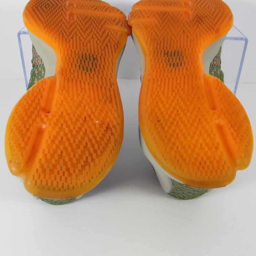 Nike KD 8 Easy Euro 2015 749375-033 Men's 9 Gray Green Orange Flyweave Sneaker - Picture 10 of 11
